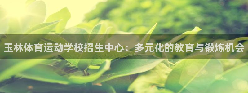 JJB竞技宝官网下载注册：玉林体育运动学校招生中心：