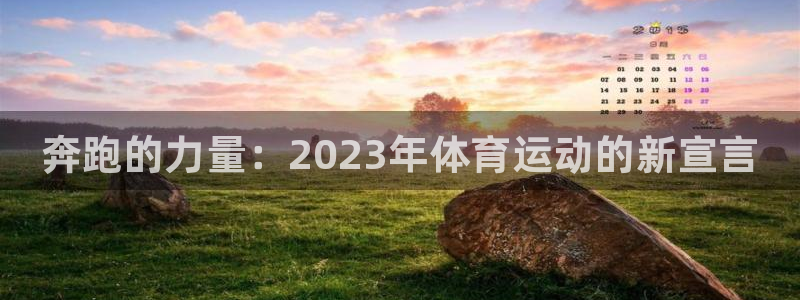 JJB竞技宝官方平台体育：奔跑的力量：2023年体育