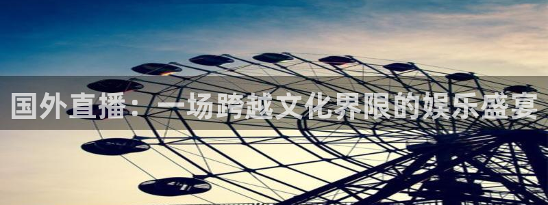 178体育直播免费观看入口：国外直播：一场跨越文化界限的娱乐盛宴